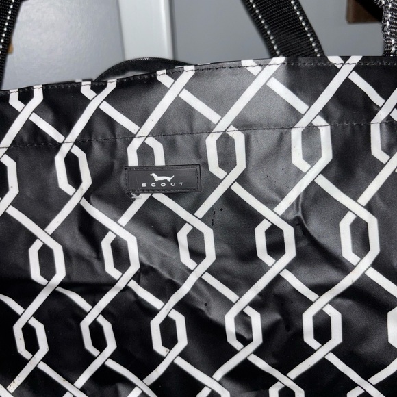 Scout Geometric Black and Blue Tote Set - Picture 3 of 8